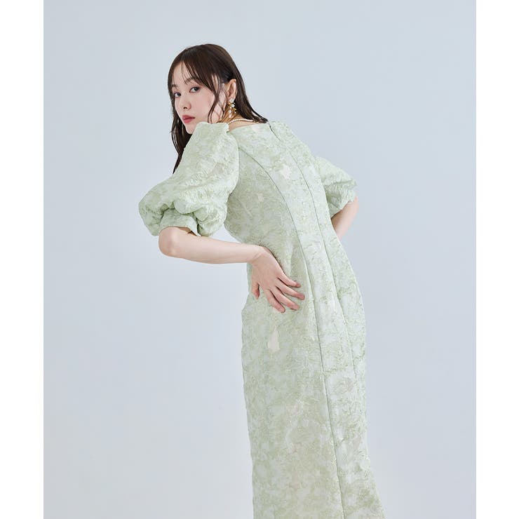niana ニアナ シアージャガードオーガンザドレス | Fashion Letter | 詳細画像13 