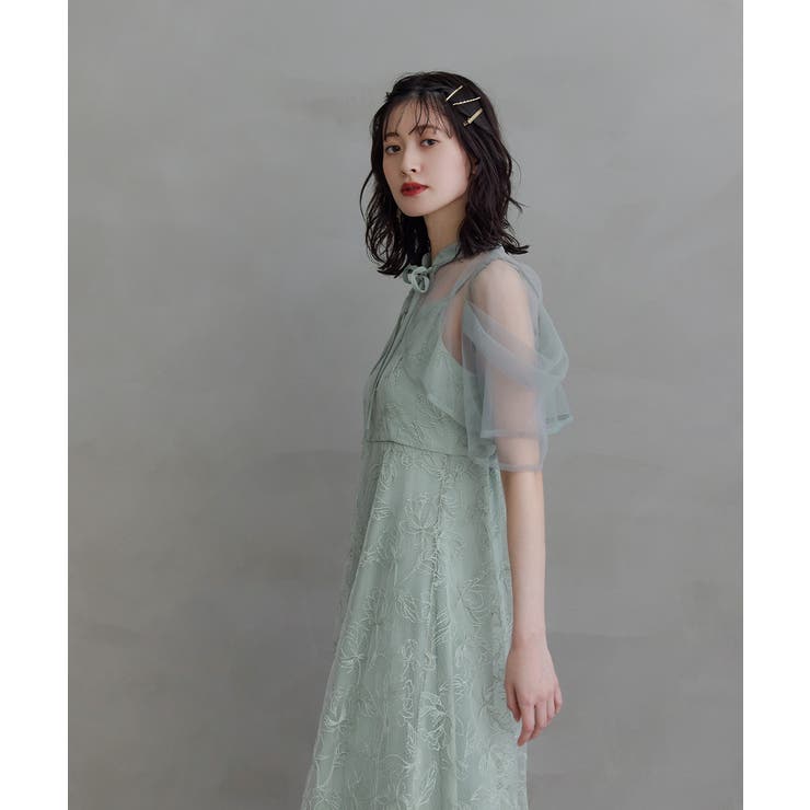 niana ニアナ タックスリーブボレロセットドレス | Fashion Letter | 詳細画像10 