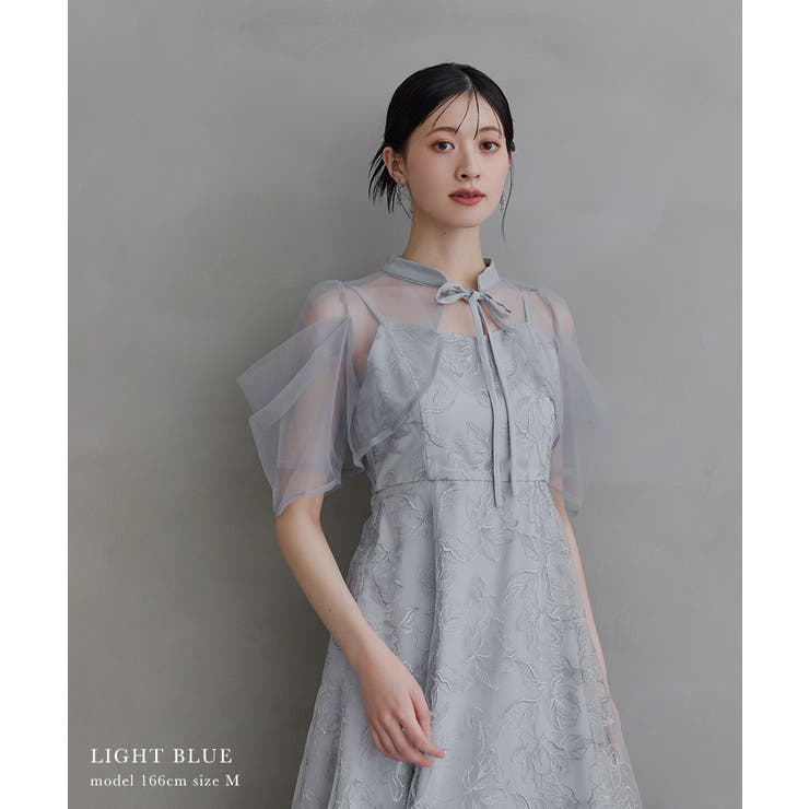 niana ニアナ タックスリーブボレロセットドレス | Fashion Letter | 詳細画像12 