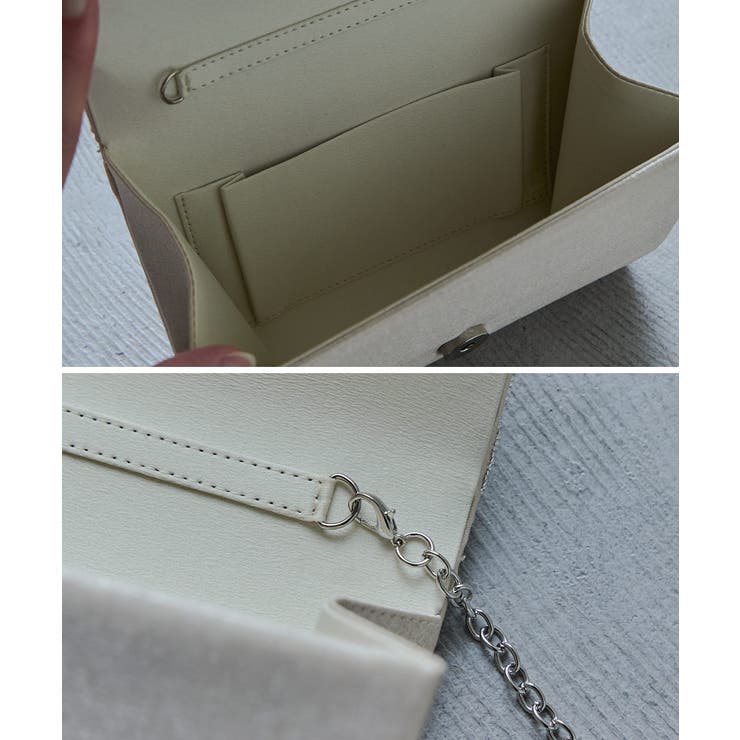niana ニアナ フラワービーズ刺繍クラッチバッグ | Fashion Letter | 詳細画像12 