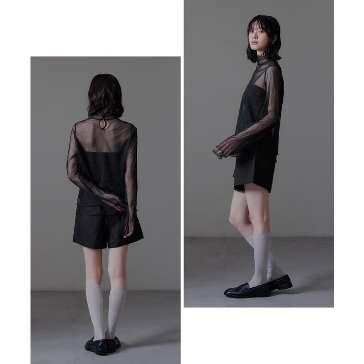 niana ニアナ チュールレイヤードトップス | Fashion Letter | 詳細画像10 