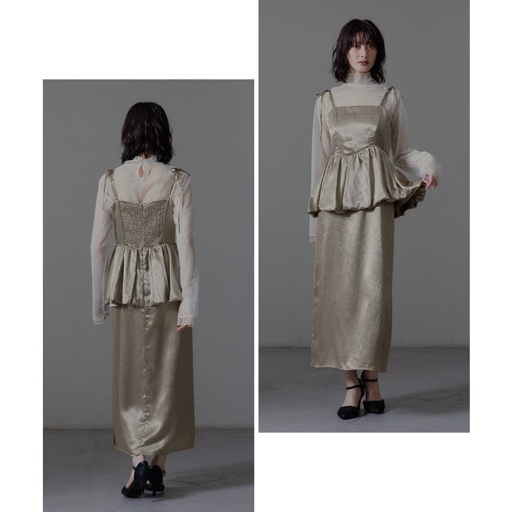 niana ニアナ チュールレイヤードトップス | Fashion Letter | 詳細画像15 