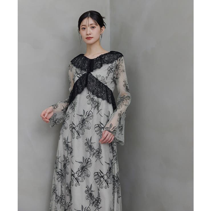 niana ニアナ クロスレースフラワードレス | Fashion Letter | 詳細画像8 