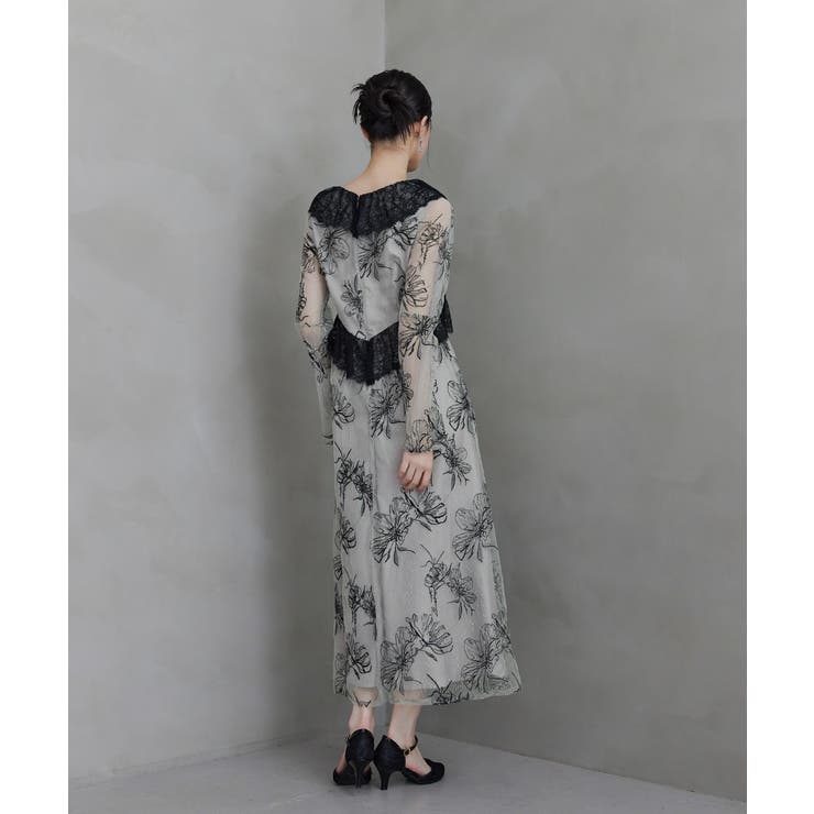 niana ニアナ クロスレースフラワードレス | Fashion Letter | 詳細画像11 