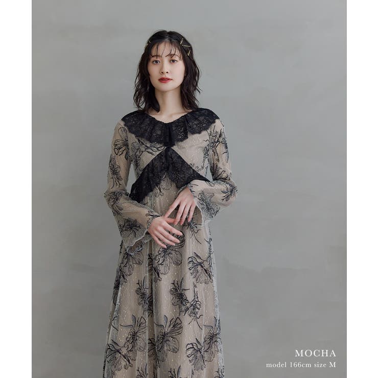 niana ニアナ クロスレースフラワードレス | Fashion Letter | 詳細画像12 