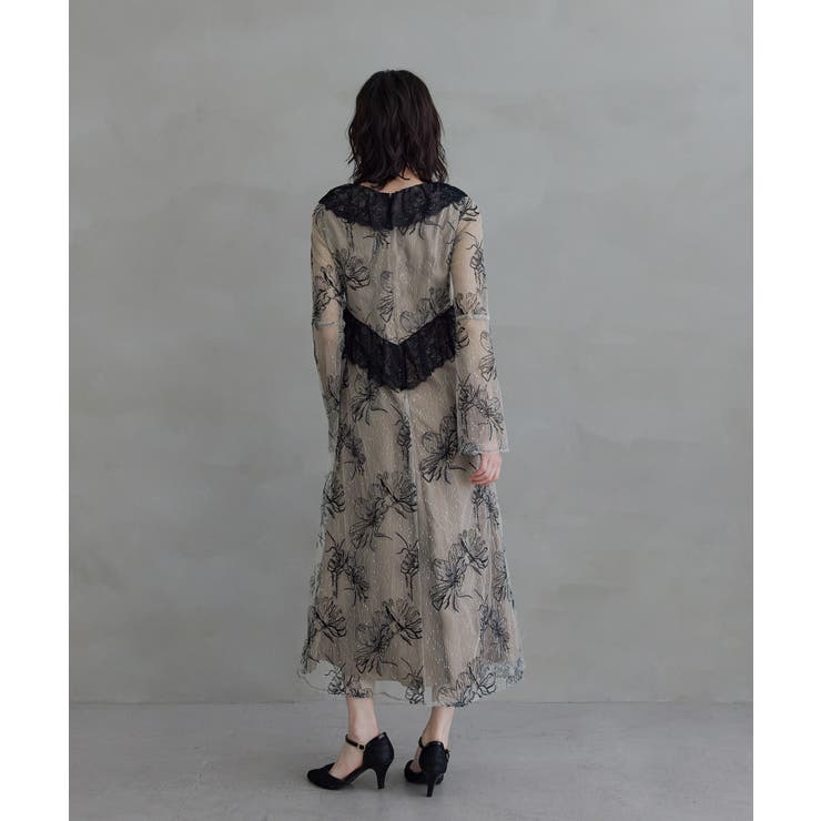 niana ニアナ クロスレースフラワードレス | Fashion Letter | 詳細画像16 