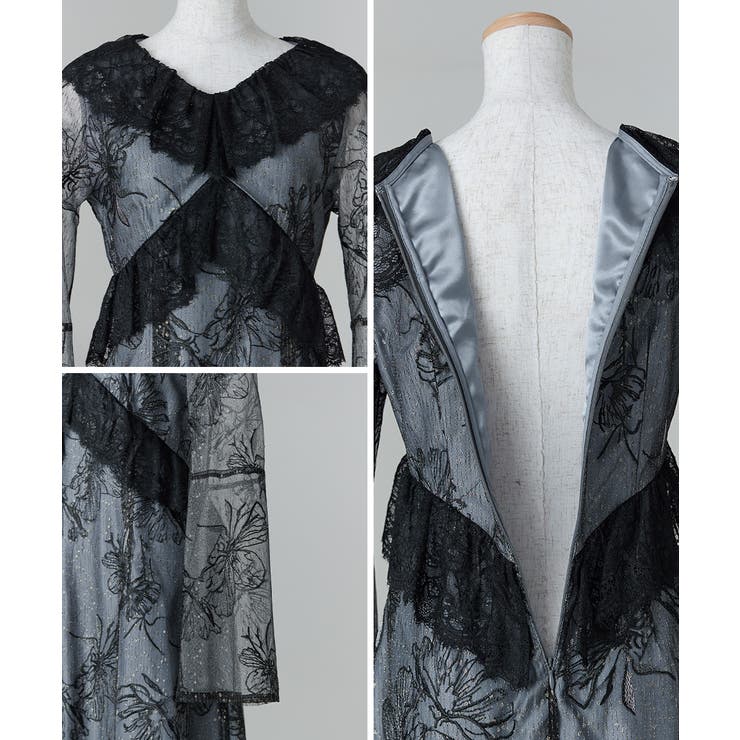 niana ニアナ クロスレースフラワードレス | Fashion Letter | 詳細画像17 