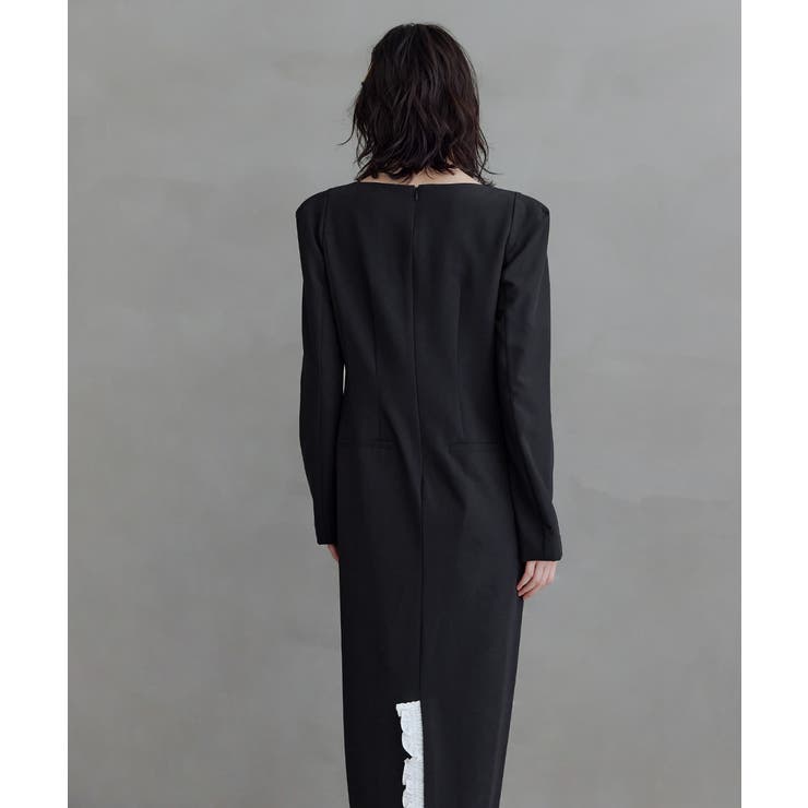 niana ニアナ フリルトリムロングドレス | Fashion Letter | 詳細画像13 