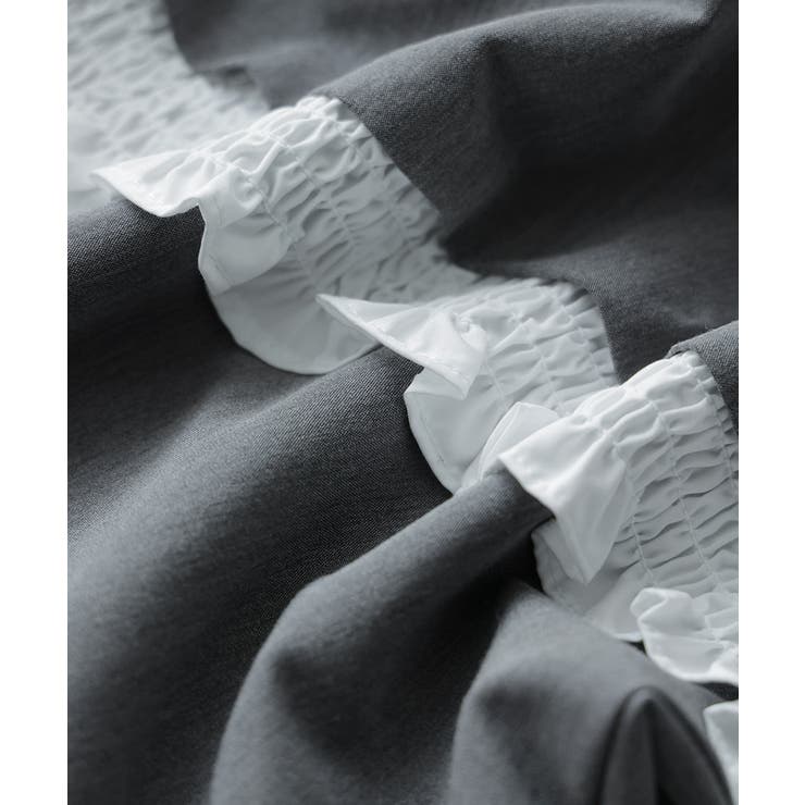 niana ニアナ フリルトリムロングドレス | Fashion Letter | 詳細画像15 