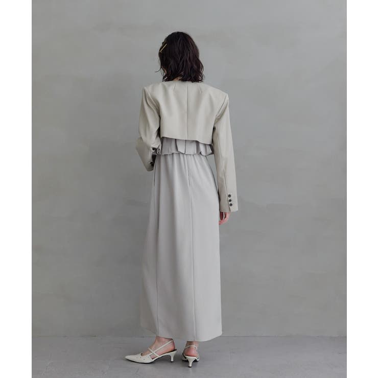 niana ニアナ スラッシュポケットクロップドジャケット | Fashion Letter | 詳細画像9 