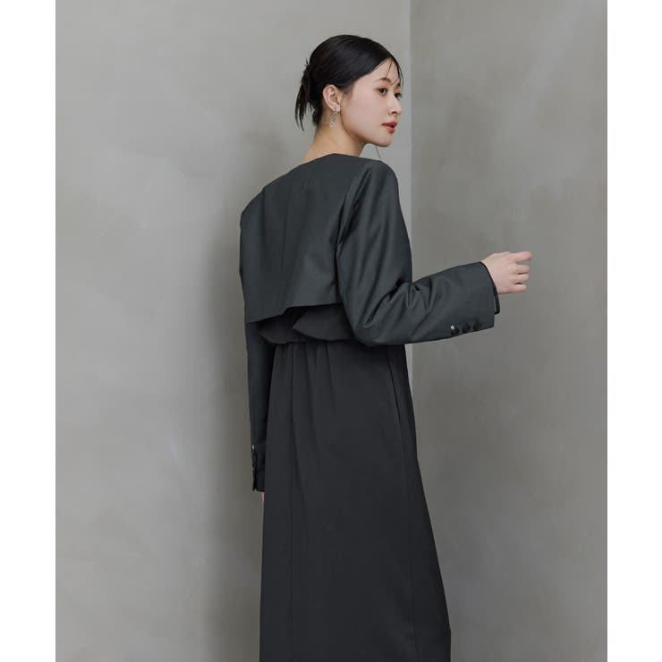 niana ニアナ スラッシュポケットクロップドジャケット | Fashion Letter | 詳細画像15 