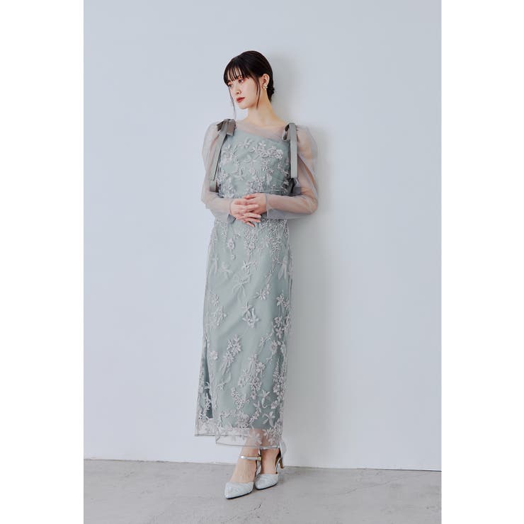 ミント | niana ニアナ オーロラグラデーションドレス | Fashion Letter