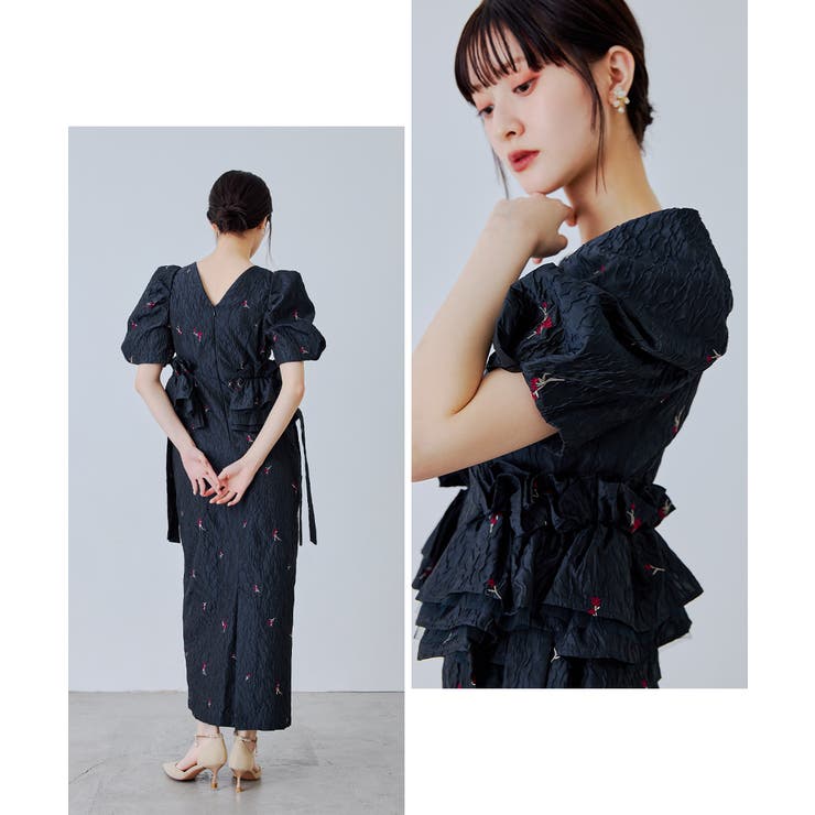 niana ニアナ ブロッサムフリルドレス | Fashion Letter | 詳細画像4 
