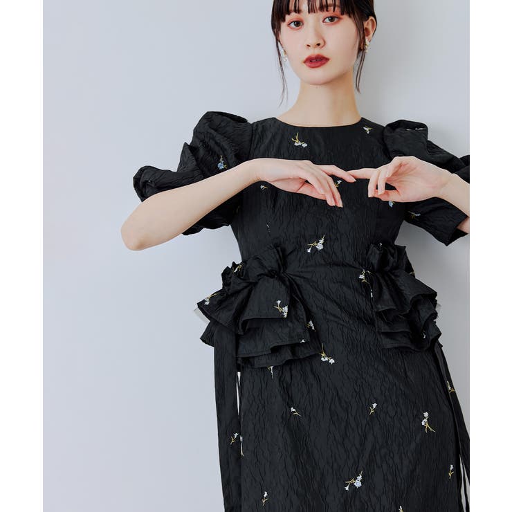 niana ニアナ ブロッサムフリルドレス | Fashion Letter | 詳細画像11 
