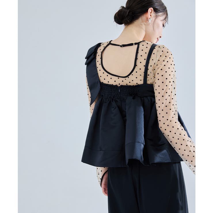 niana ニアナ アシンメトリーリボンセットアップ | Fashion Letter | 詳細画像11 