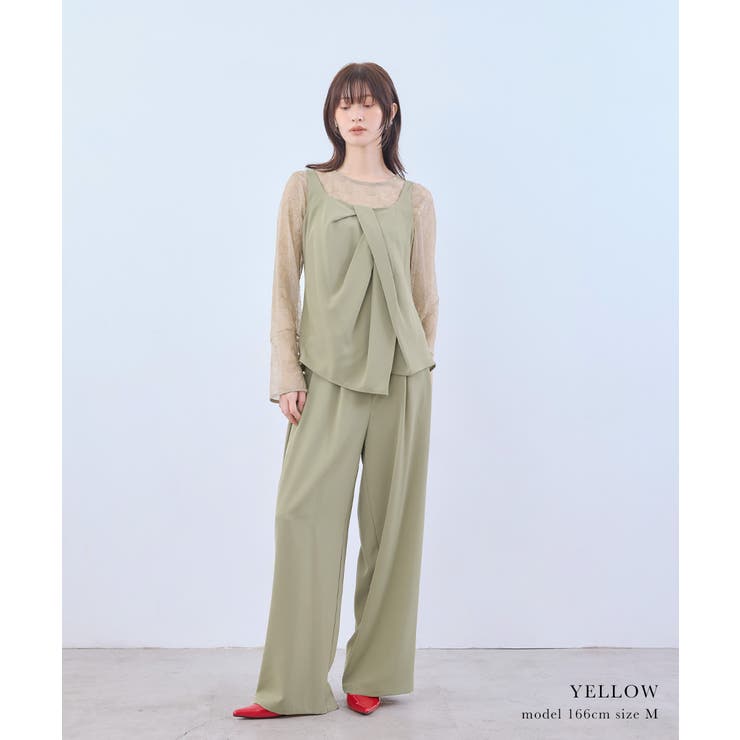 niana ニアナ オブリーククロストップスセットアップドレス | Fashion Letter | 詳細画像7 