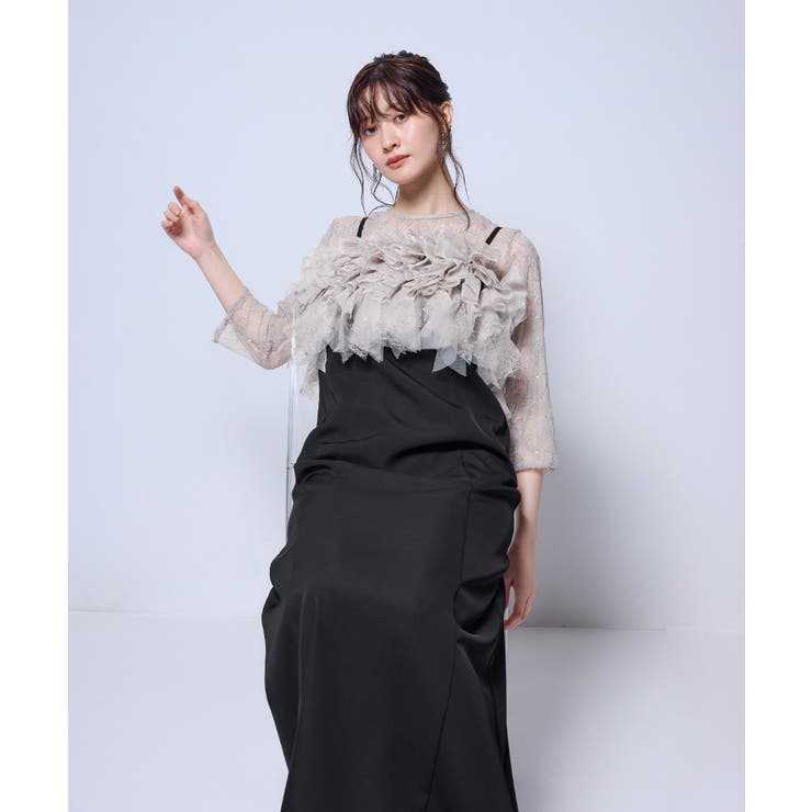 niana ニアナ ノアールグリッタードレス | Fashion Letter | 詳細画像6 