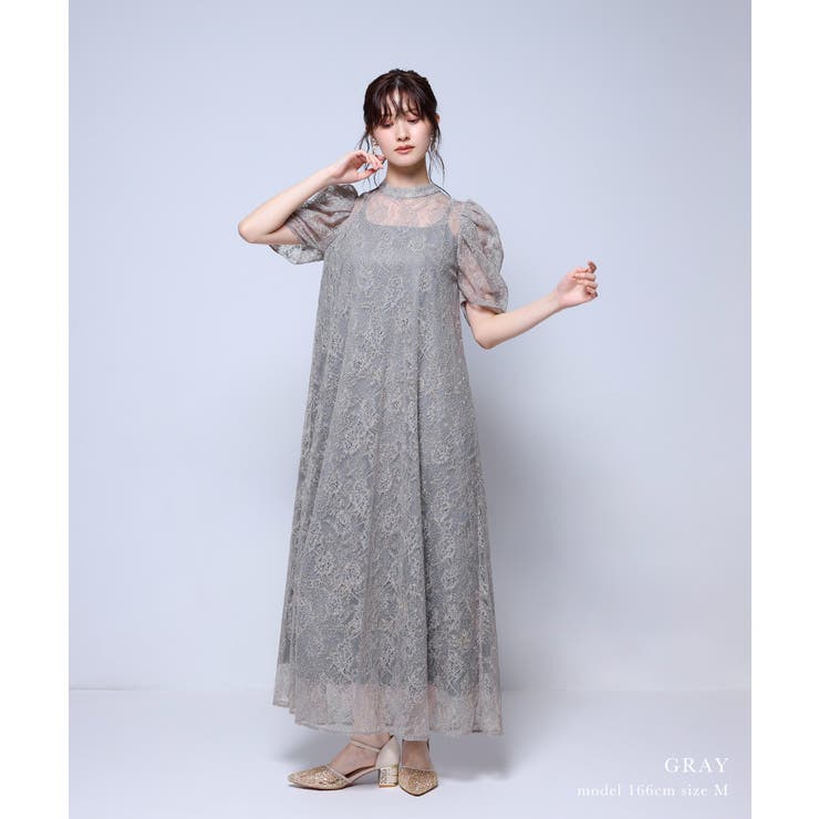 niana ニアナ ノーブルAラインドレス | Fashion Letter | 詳細画像13 