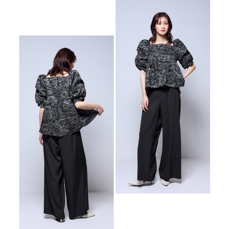 niana ニアナ ジャガードセットアップドレス | Fashion Letter | 詳細画像4 