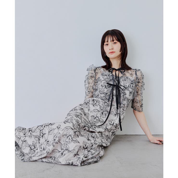 niana ニアナ シアーレースボレロセットドレス[品番：FT000011172