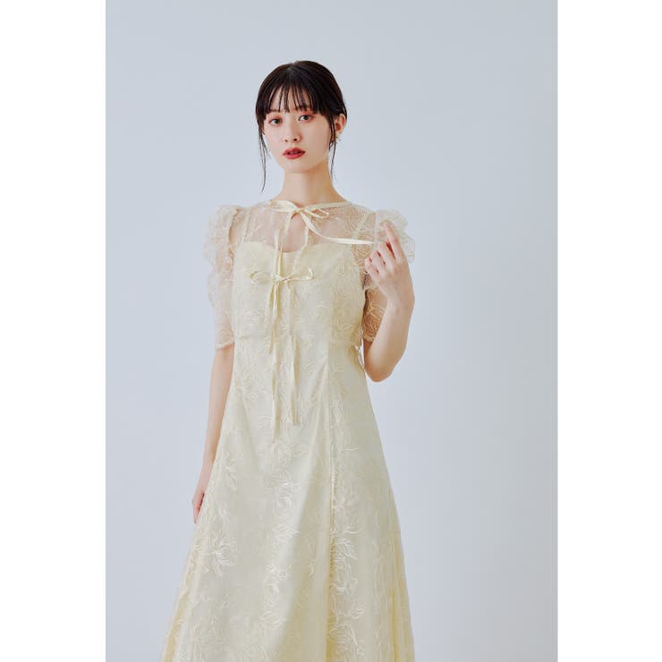 niana ニアナ シアーレースボレロセットドレス[品番：FT000011172