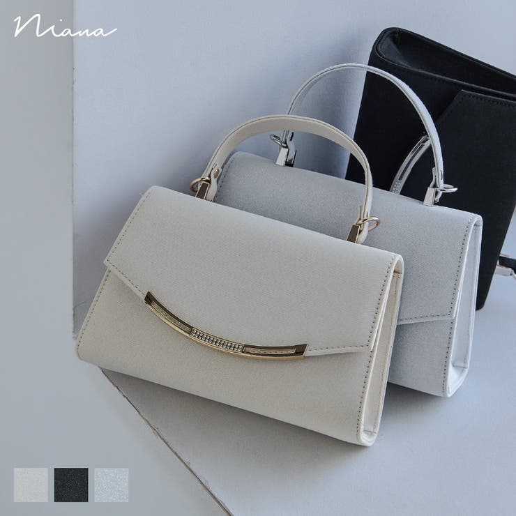 niana ニアナ メタルアーチラメハンドバッグ | Fashion Letter | 詳細画像1 