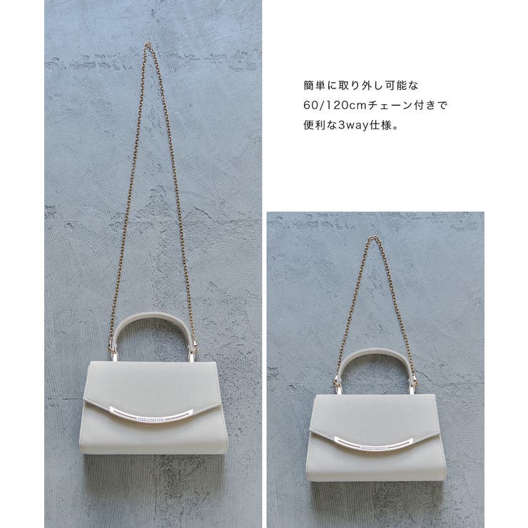 niana ニアナ メタルアーチラメハンドバッグ | Fashion Letter | 詳細画像14 