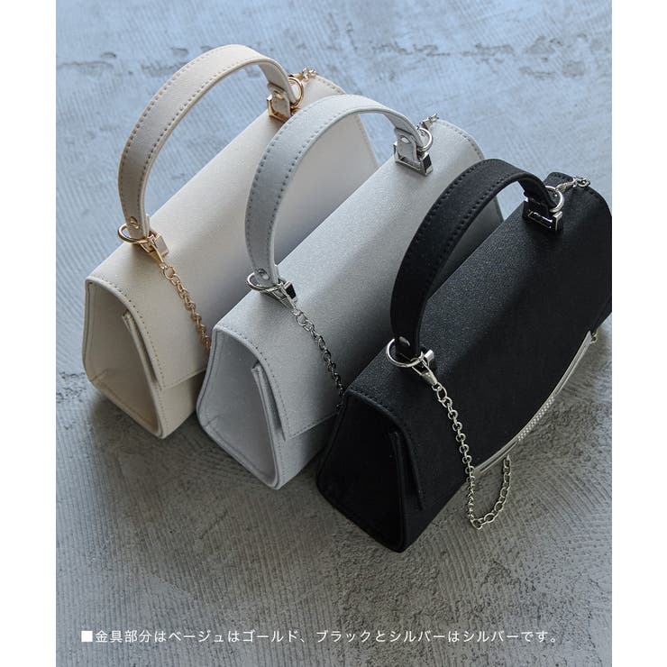 niana ニアナ メタルアーチラメハンドバッグ | Fashion Letter | 詳細画像15 