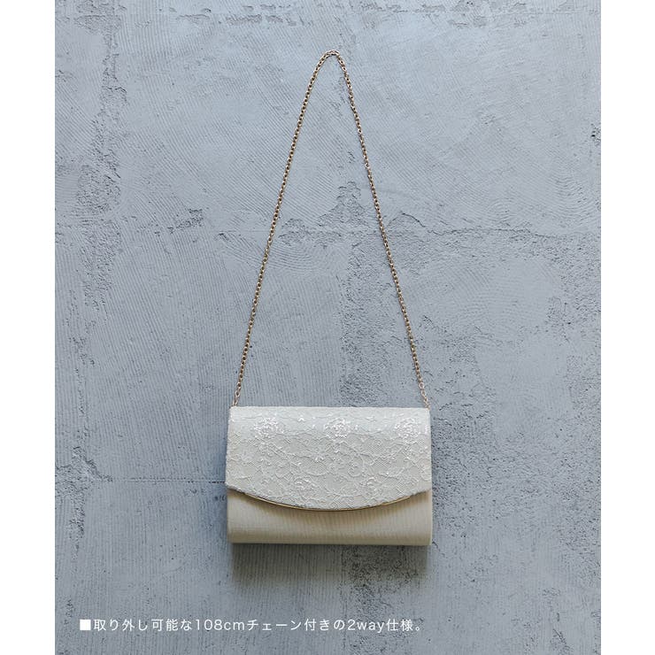 niana ニアナ スパンコールレースクラッチバッグ | Fashion Letter | 詳細画像14 