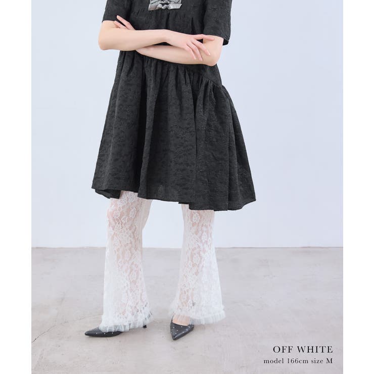niana ニアナ レースフレアパンツ | Fashion Letter | 詳細画像8 