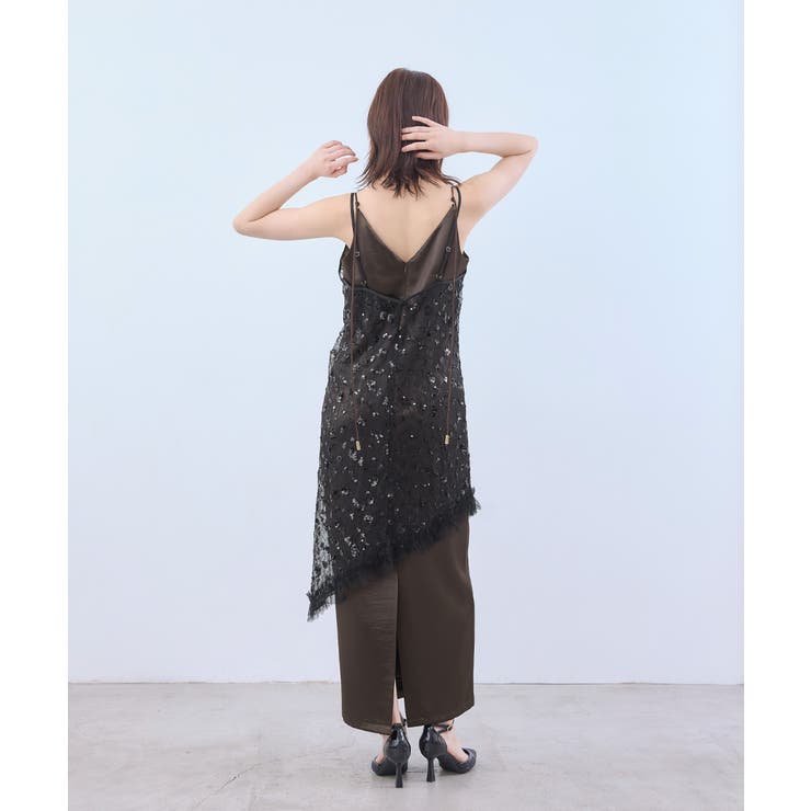 niana ニアナ フラワースパングルキャミドレス | Fashion Letter | 詳細画像6 