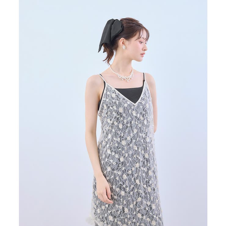 niana ニアナ フラワースパングルキャミドレス | Fashion Letter | 詳細画像8 