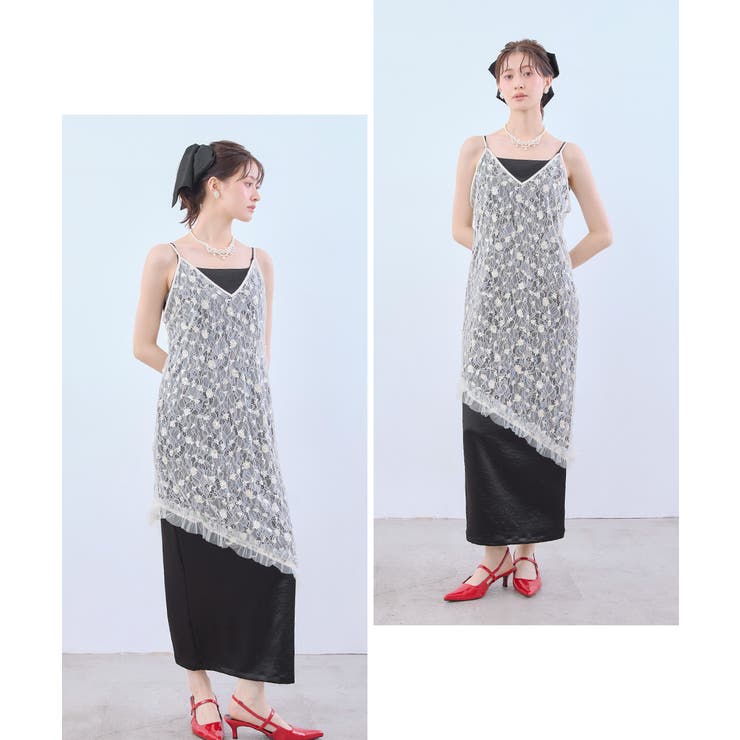 niana ニアナ フラワースパングルキャミドレス | Fashion Letter | 詳細画像9 