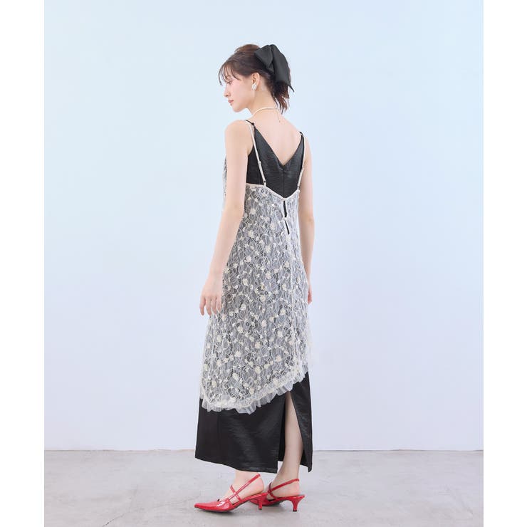 niana ニアナ フラワースパングルキャミドレス | Fashion Letter | 詳細画像10 