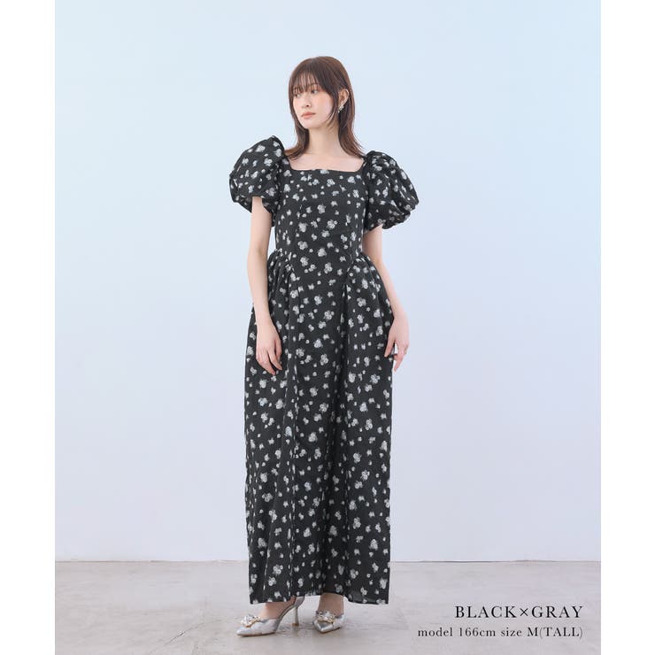 niana ニアナ フラワージャガードフォルムドレス | Fashion Letter | 詳細画像13 