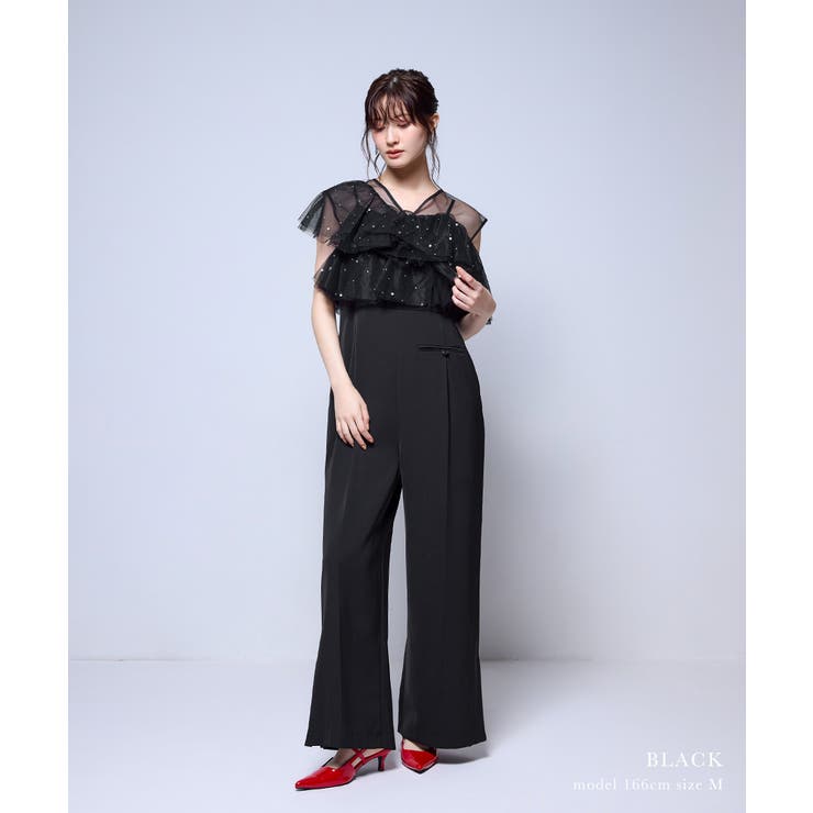 niana ニアナ シマーラッフルオールインワン | Fashion Letter | 詳細画像12 