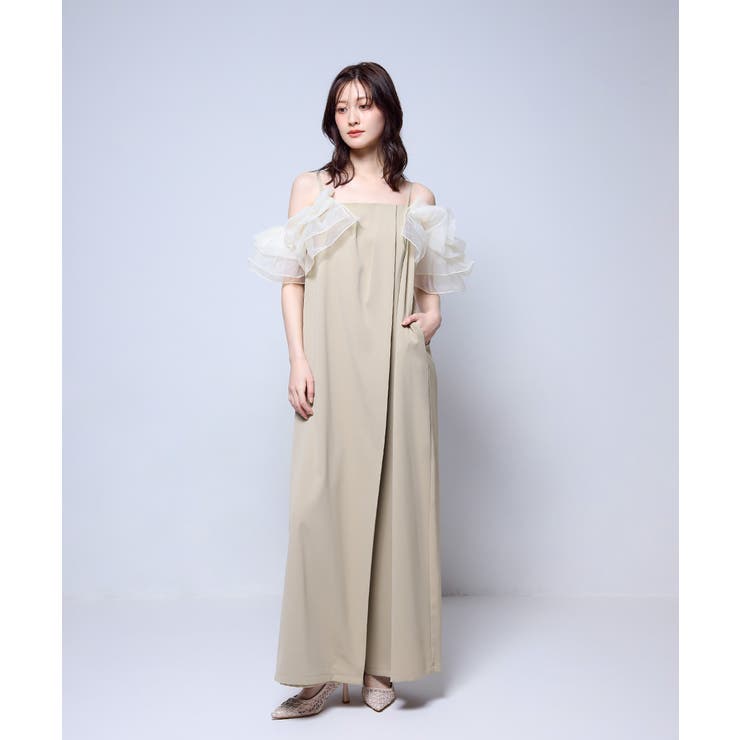 niana ニアナ フリルラップオールインワン | Fashion Letter | 詳細画像10 