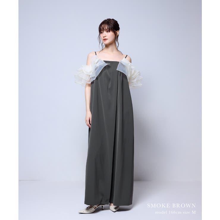 niana ニアナ フリルラップオールインワン | Fashion Letter | 詳細画像13 