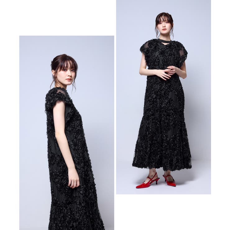 niana ニアナ フラワーバルーンドレス | Fashion Letter | 詳細画像12 