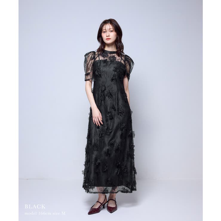 niana ニアナ フラワーレースドレス | Fashion Letter | 詳細画像13 