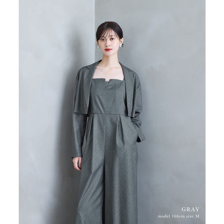 niana ニアナ ミッドナイトドットパンツドレス | Fashion Letter | 詳細画像2 