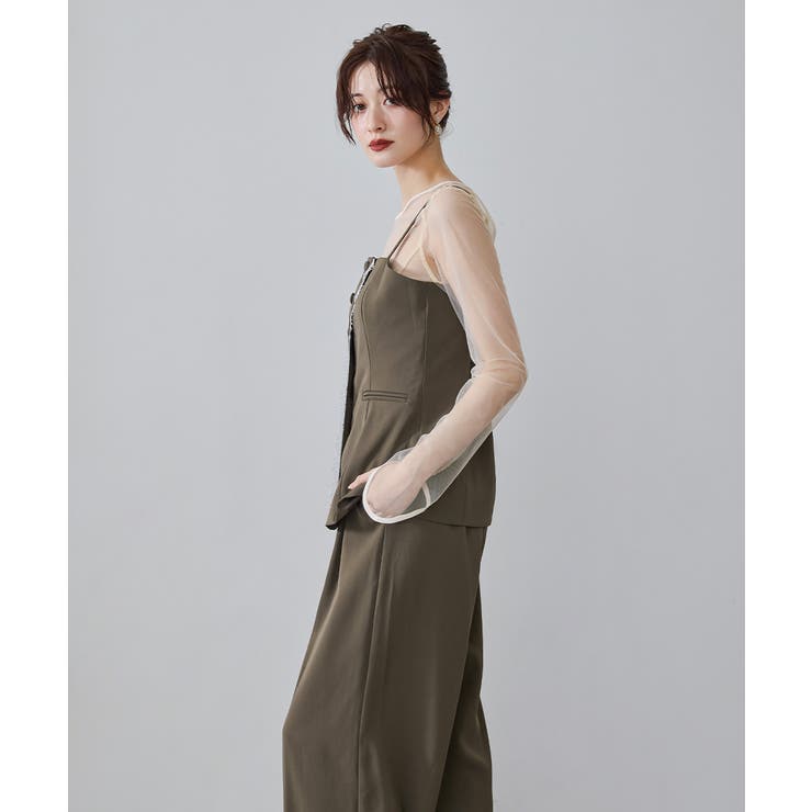 niana ニアナ レースペプラムセットアップドレス[品番：FT000011494