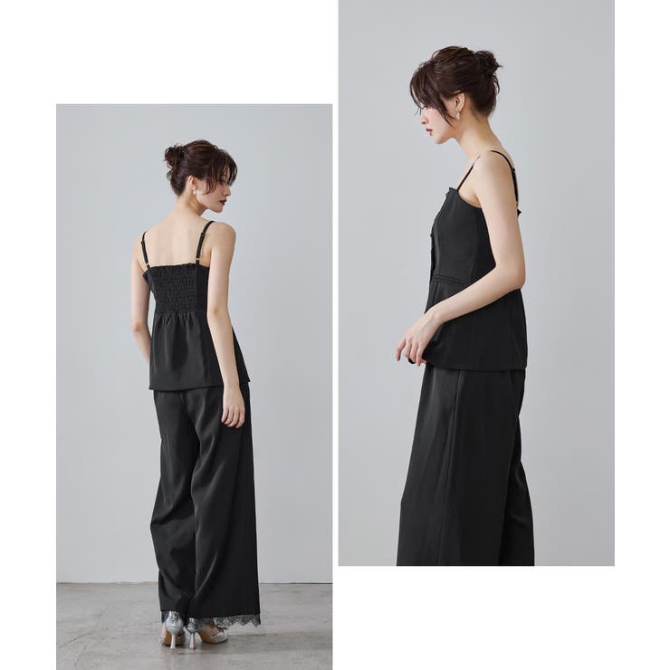 niana ニアナ レースペプラムセットアップドレス[品番：FT000011494