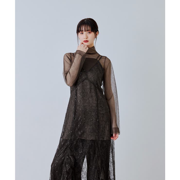 niana ニアナ スパークルレースレディドレス | Fashion Letter | 詳細画像6 