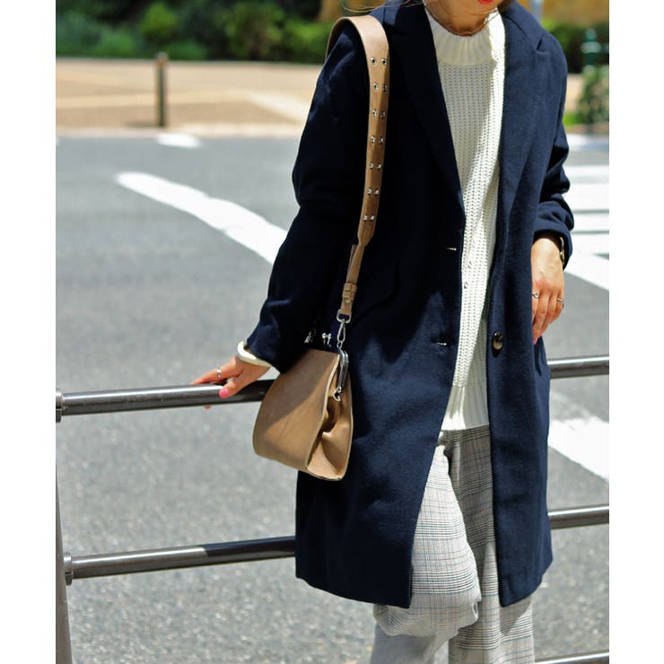 シンプルチェスターコート アウター コート 品番 Ft Fashion Letter ファッションレター のレディース ファッション通販 Shoplist ショップリスト