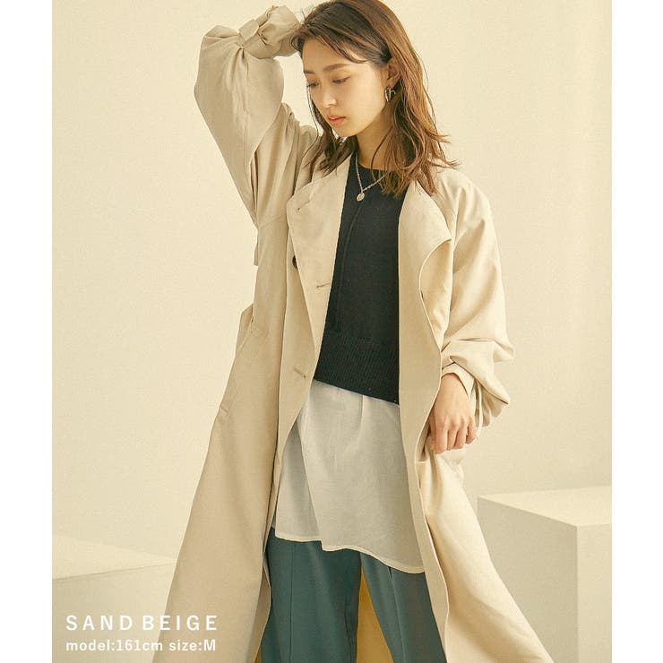 21春新作 ノーカラービッグトレンチコート スプリングコート 品番 Ft Fashion Letter ファッションレター の レディースファッション通販 Shoplist ショップリスト 21春新作 ノーカラービッグトレンチコート スプリングコート 品番 Ft Fashion Letter ファッションレター の レディースファッション通販 Shoplist ショップリスト