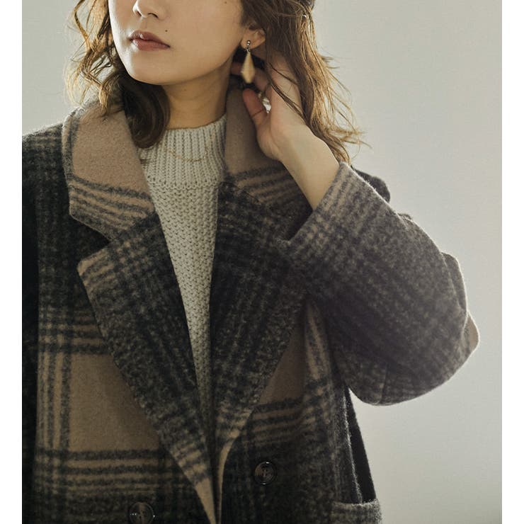 いつものコーデも洗練されたスタイリングに チェック柄 ダブルコート ジャケット 品番 Ft Fashion Letter ファッションレター のレディースファッション通販 Shoplist ショップリスト いつものコーデも洗練されたスタイリングに チェック柄 ダブルコート ジャケット 品番 Ft Fashion Letter ファッションレター のレディースファッション通販 Shoplist ショップリスト