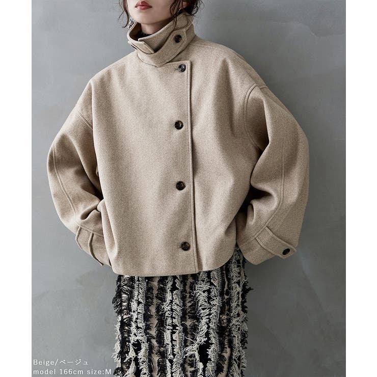 Theory 20AW クリーニング済 スタンドカラー ショートコート 日本製
