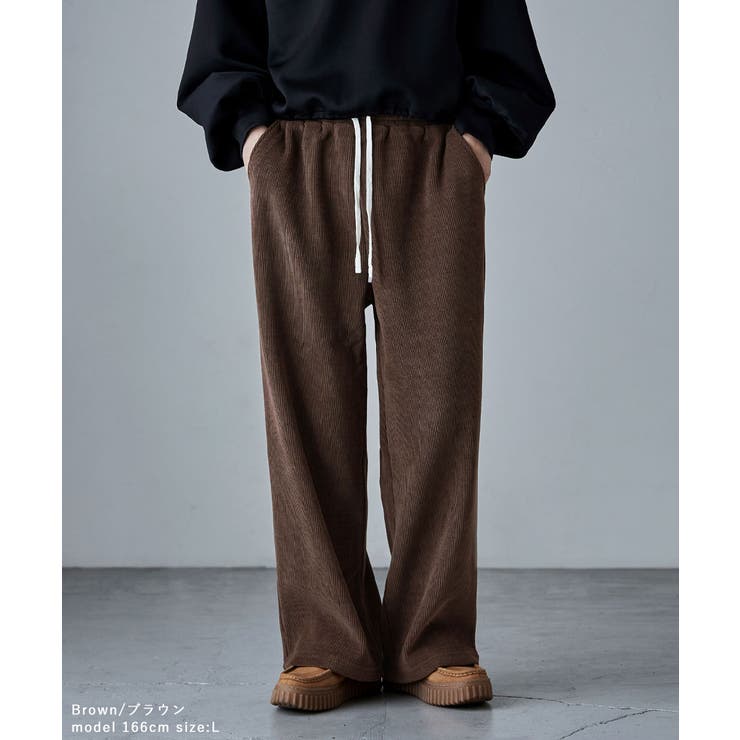 etoll エトル 裏起毛コーデュロイウォームパンツ | Fashion Letter | 詳細画像7 