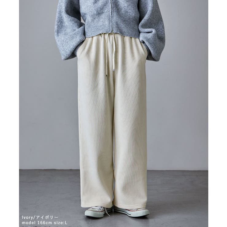 etoll エトル 裏起毛コーデュロイウォームパンツ | Fashion Letter | 詳細画像10 